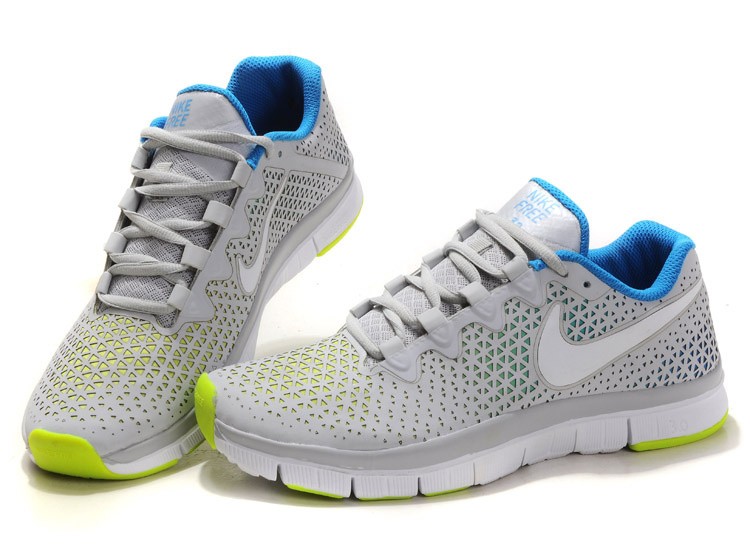 Nike Free 3.0 V4 Mens Shoes light grey blue - Click Image to Close